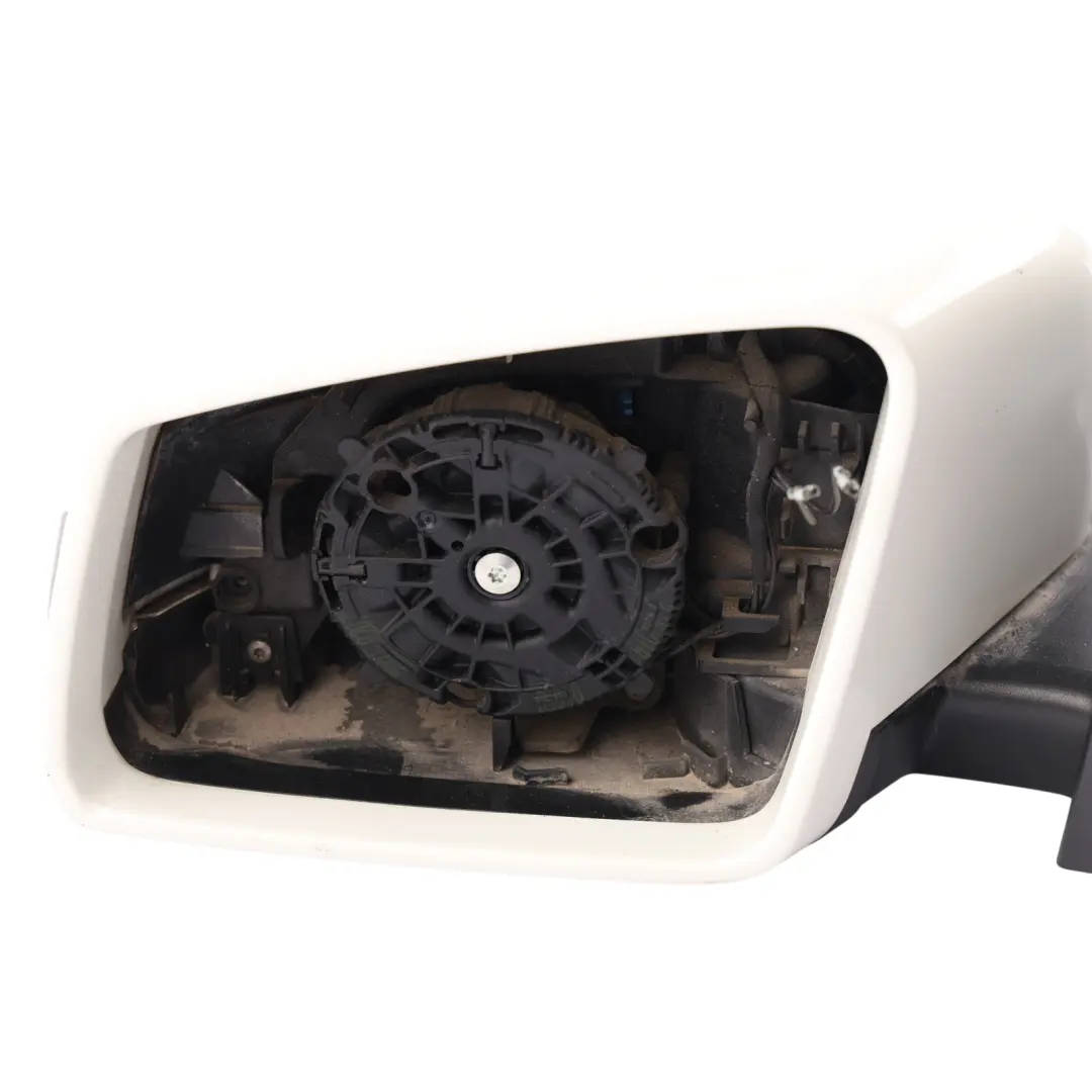 Mercedes W246 Wing Mirror Power Fold W/O Glass Left N/S Calcite White - 650 - SKU RHD-A2468100100-CW - Part number A2468100100