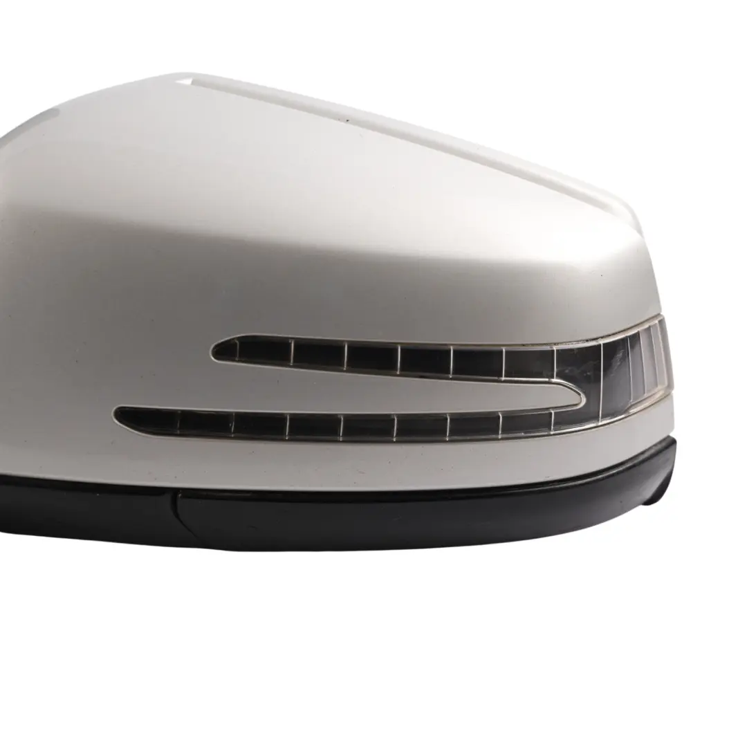Door Wing Mirror Left N/S Outside Polar Silver - 761 to Mercedes W246 with Part number A2468100176 Mercedes W246 Door Wing Mirror Left N/S Outside Polar Silver - 761 - SKU RHD-A2468100176-PLS1 - Part number A2468100176
