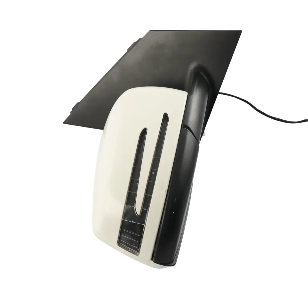 Mercedes W246 Outside Wing Mirror Power Fold Right O/S Calcite White - 650 - SKU RHD-A2468100200-CW - Part number A2468100200