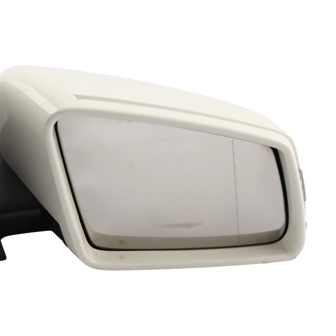 Mercedes W246 Outside Wing Mirror Power Fold Right O/S Calcite White - 650 - SKU RHD-A2468100200-CW - Part number A2468100200