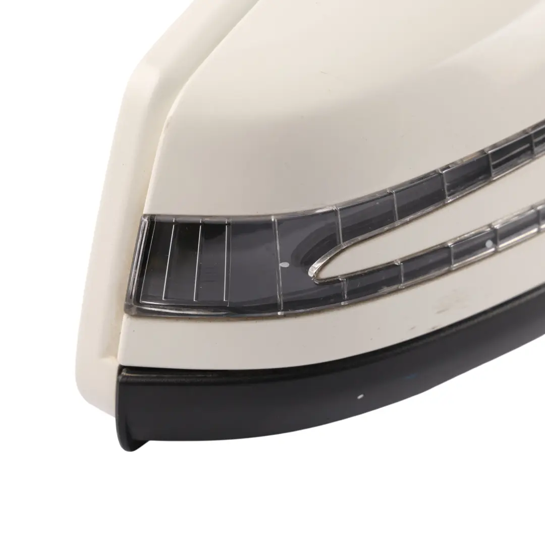 Mercedes W246 Outside Wing Mirror Power Fold Right O/S Calcite White - 650 - SKU RHD-A2468100200-CW - Part number A2468100200