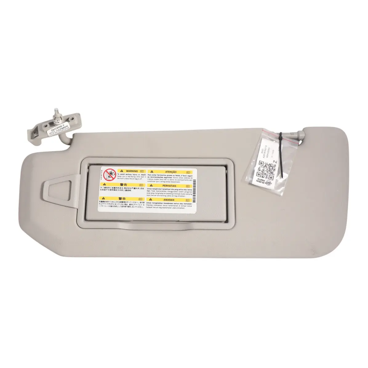 Mercedes V251 Sun Visor Sunvisor Trim Panel Mirror Grey A2518100710