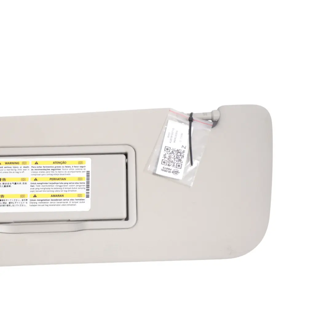 Sun Visor Sunvisor Trim Panel Mirror Grey to Mercedes V251 with Part number A2518100710 Mercedes V251 Sun Visor Sunvisor Trim Panel Mirror Grey - SKU RHD-A2518100710 - Part number A2518100710