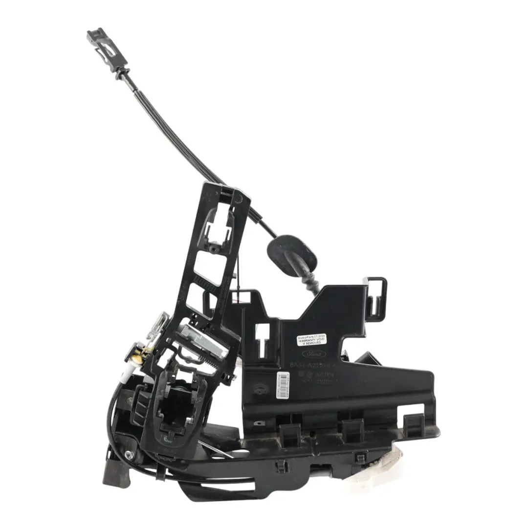 Ford Fiesta Mk7 Front Door Lock Mechanism Handle Cover Right O/S - SKU RHD-AM5A-U21812-CE-1 - Part number AM5A-U21812-CE