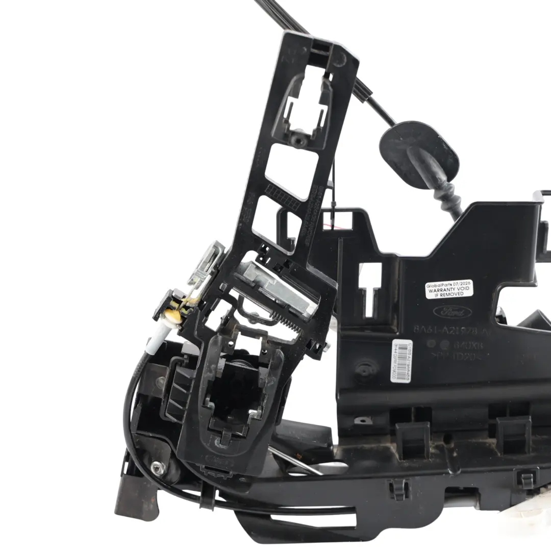 Ford Fiesta Mk7 Front Door Lock Mechanism Handle Cover Right O/S - SKU RHD-AM5A-U21812-CE-1 - Part number AM5A-U21812-CE