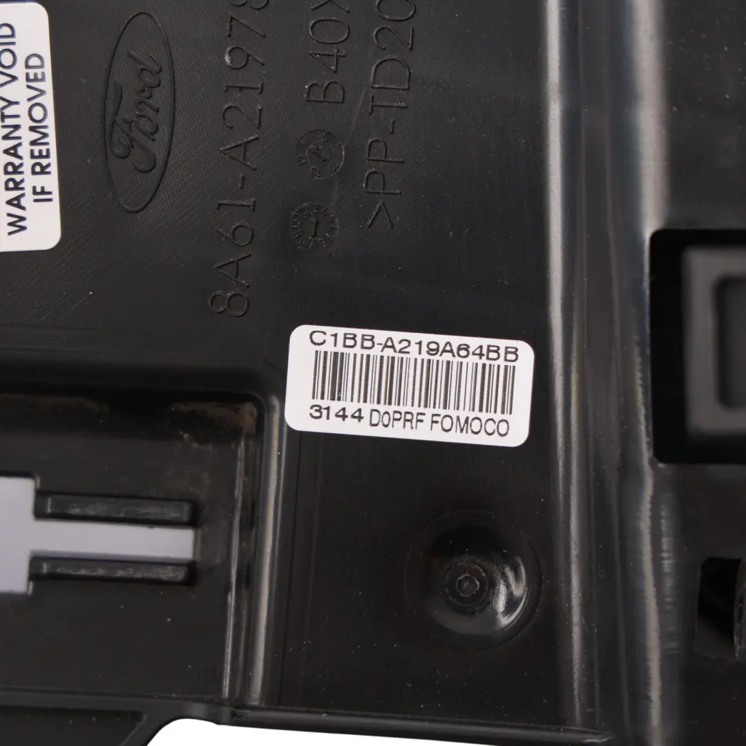 Ford Fiesta Mk7 Front Door Lock Mechanism Handle Cover Right O/S - SKU RHD-AM5A-U21812-CE-1 - Part number AM5A-U21812-CE