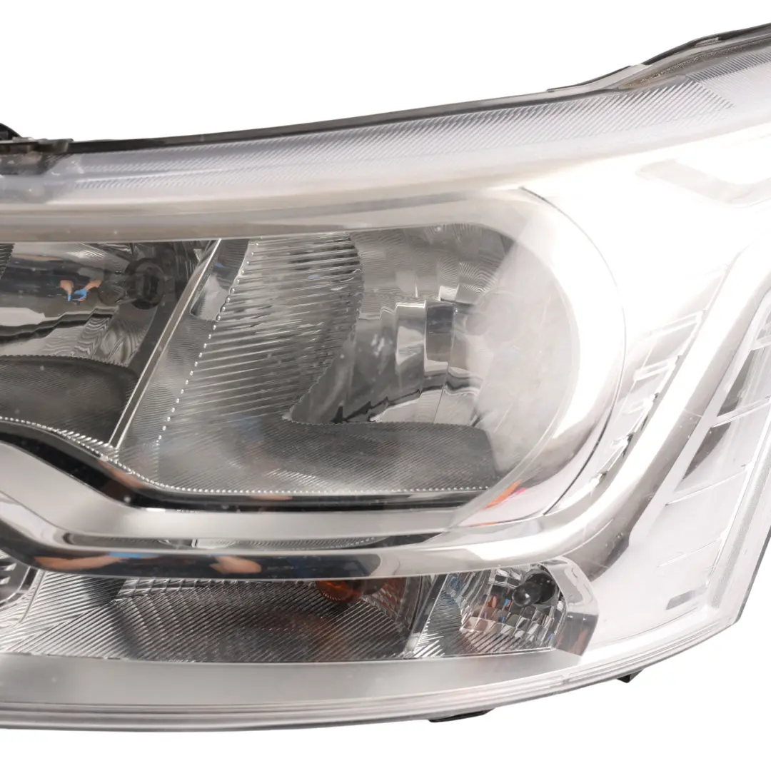Mk8 Headlight Headlamp Halogen Front Left N/S to Ford Transit with Part number BK31-13W030-AF Ford Transit Mk8 Headlight Headlamp Halogen Front Left N/S - SKU RHD-BK31-13W030-AF - Part number BK31-13W030-AF