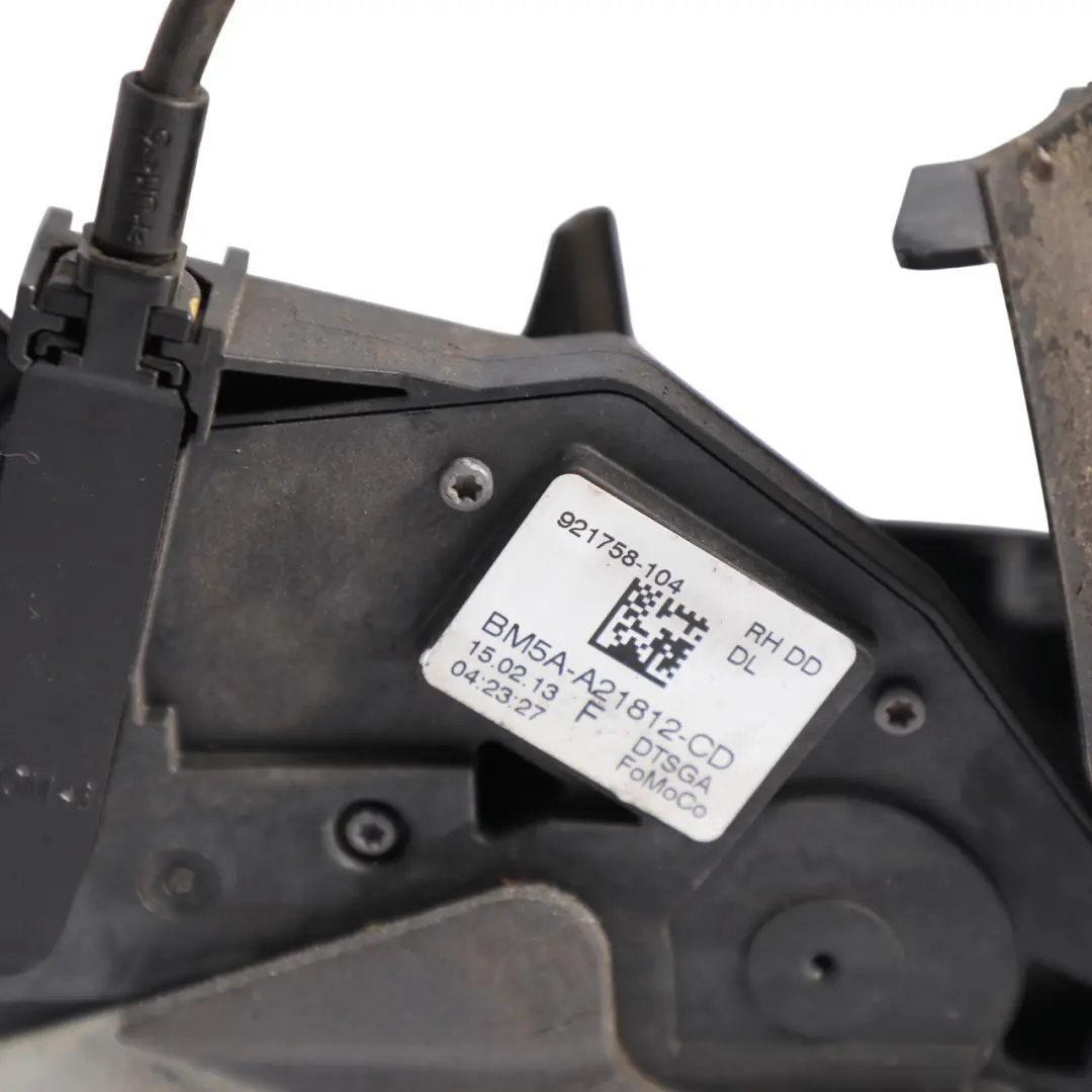 Ford Focus Mk3 Front Door Lock Mechanism Linkage Right O/S - SKU RHD-BM5A-A21812-CD-1 - Part number BM5A-A21812-CD