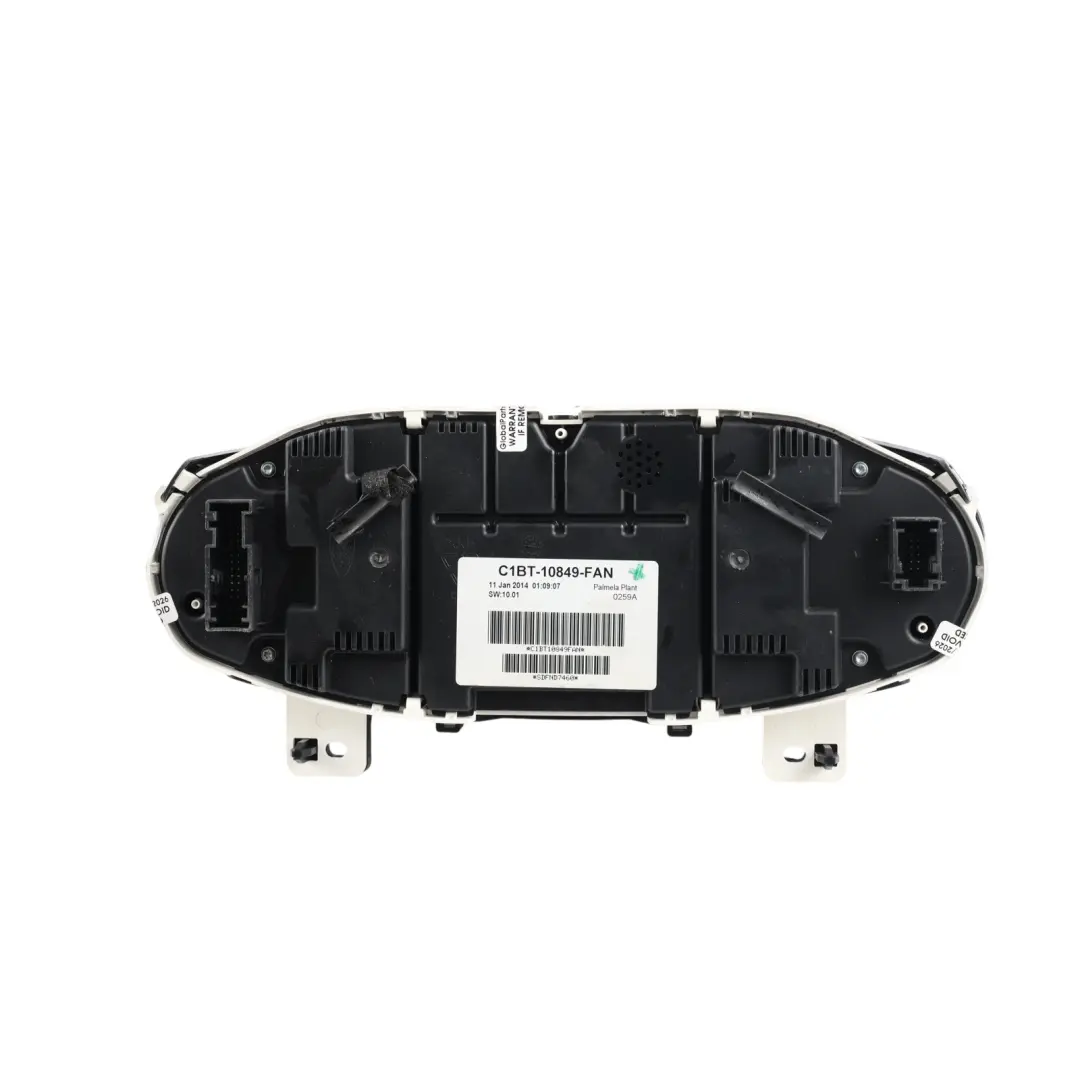 Ford Fiesta Mk7 Speedometer Instrument Cluster 1.0 Petrol Manual - SKU RHD-C1BT-10849-FAN - Part number C1BT-10849-FAN