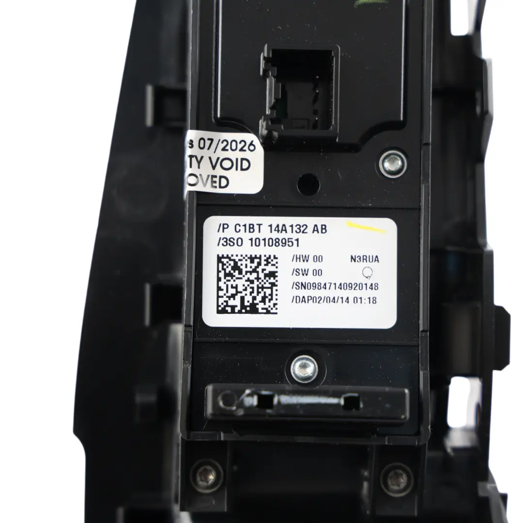 Ford Fiesta Mk7 Electric Window Mirror Switch Right O/S - SKU RHD-C1BT-14A132-AB - Part number C1BT-14A132-AB
