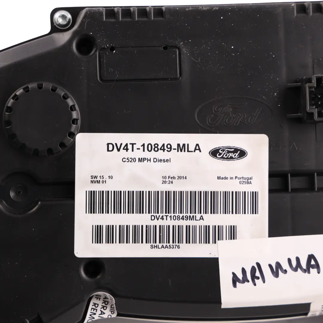 Mk2 Instrument Cluster Speedometer Clocks Diesel Manual to Ford Kuga with Part number DV4T-10849-MLA Ford Kuga Mk2 Instrument Cluster Speedometer Clocks Diesel Manual - SKU RHD-DV4T-10849-MLA - Part number DV4T-10849-MLA