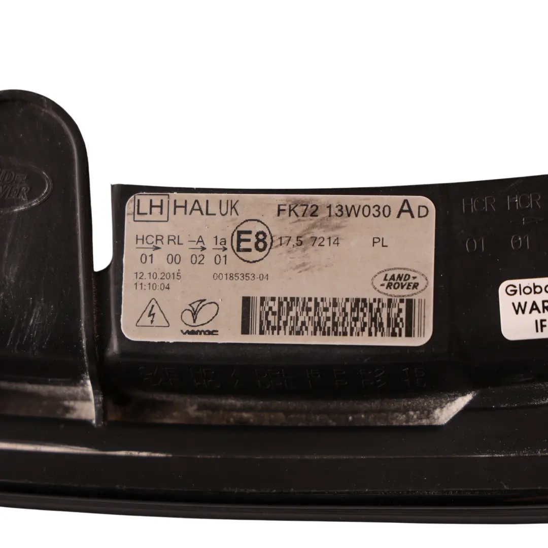 Land Rover Discovery Sport L550 Headlight Front Left N/S Side - SKU RHD-FK72-13W030-AD - Part number FK72-13W030-AD