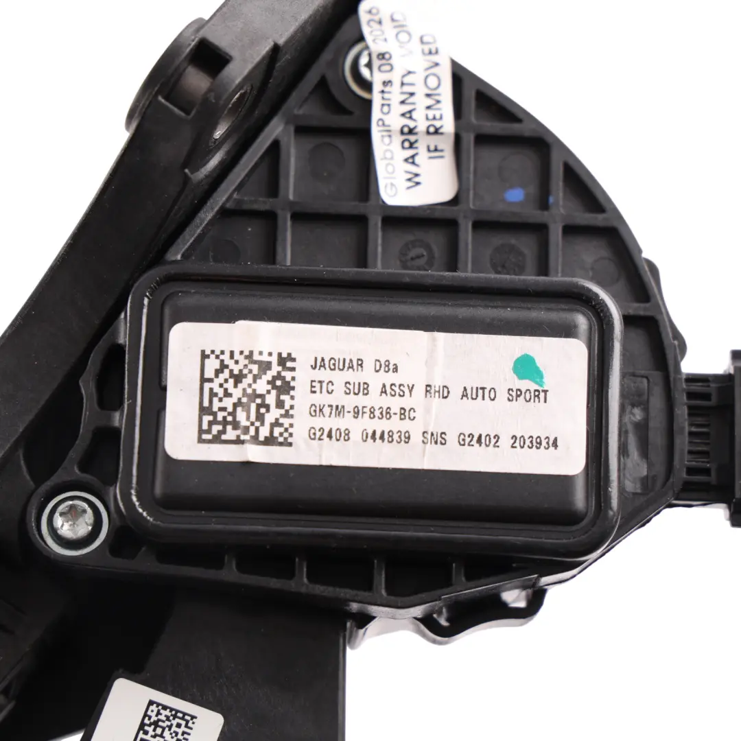 Accelerator Throttle Gas Pedal to Land Rover Range Rover Evoque L551 with Part number GK7M-9F836-BC Land Rover Range Rover Evoque L551 Accelerator Throttle Gas Pedal - SKU RHD-GK7M-9F836-BC-1 - Part number GK7M-9F836-BC