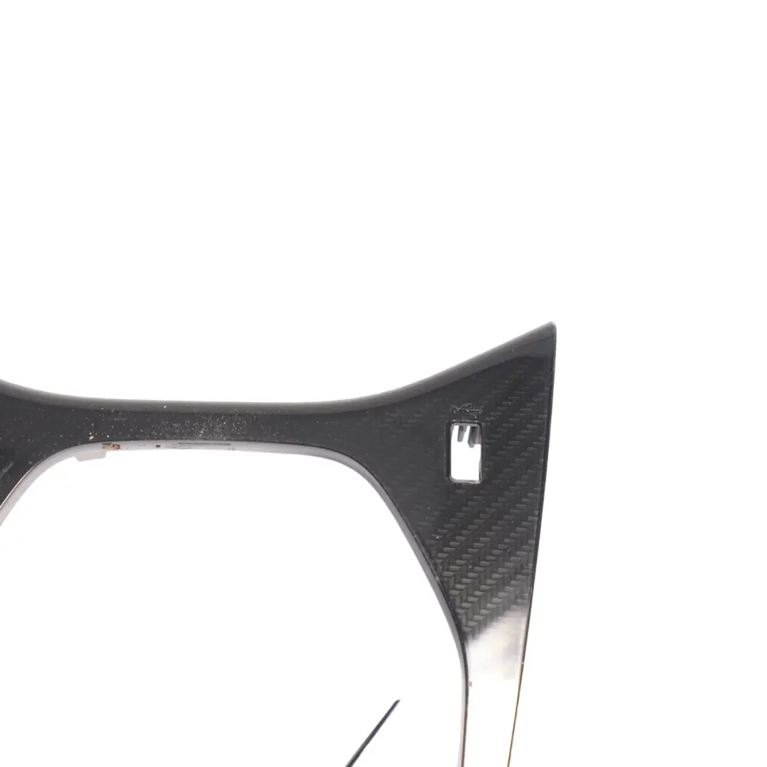 Ford Fiesta Mk8 Gear Shift Lever Trim Panel Surround Carbon - SKU RHD-H1BB-A044H82-AEW - Part number H1BB-A044H82-AEW