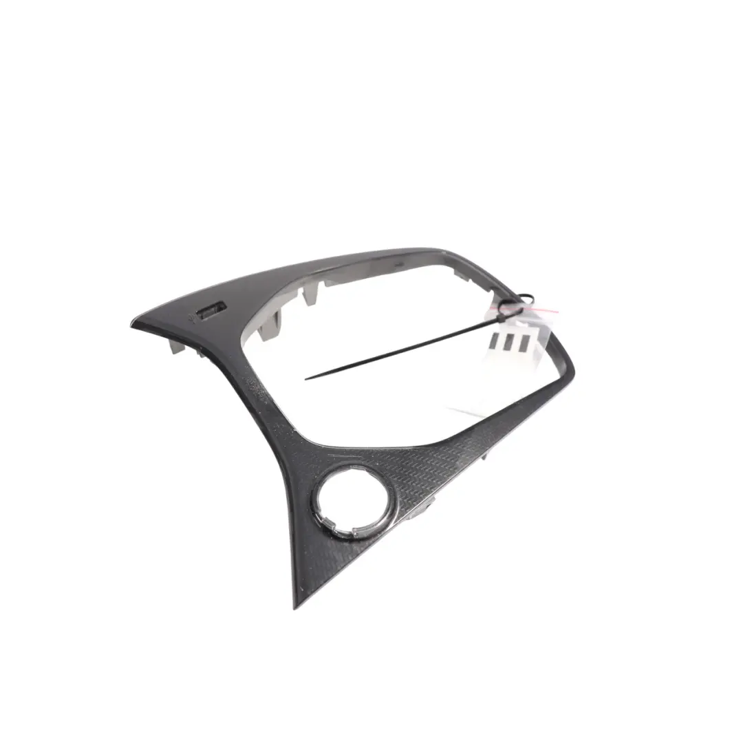 Ford Fiesta Mk8 Gear Shift Lever Trim Panel Surround Carbon - SKU RHD-H1BB-A044H82-AEW - Part number H1BB-A044H82-AEW