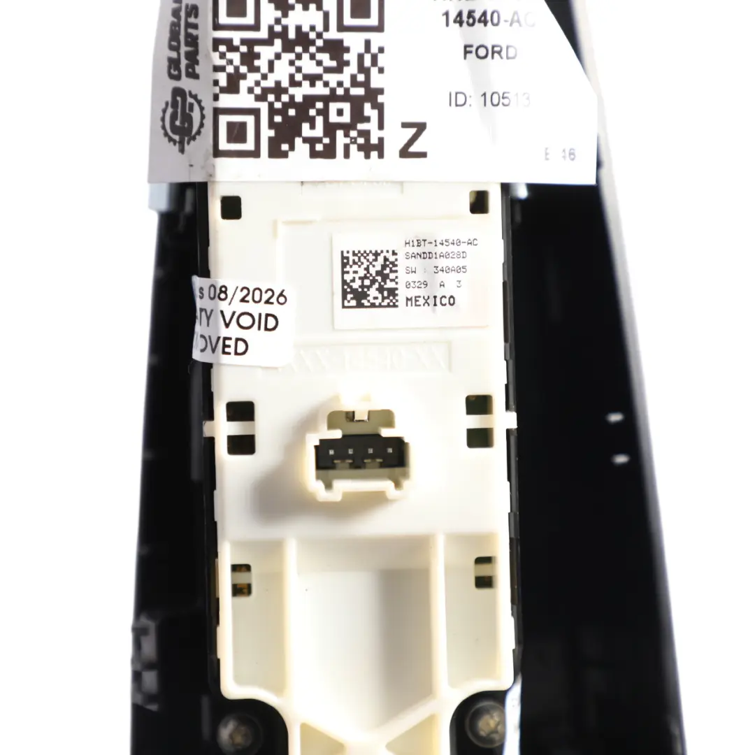 Ford Fiesta Mk8 Door Window Switch Panel Front Right O/S - SKU RHD-H1BT-14540-AC - Part number H1BT-14540-AC