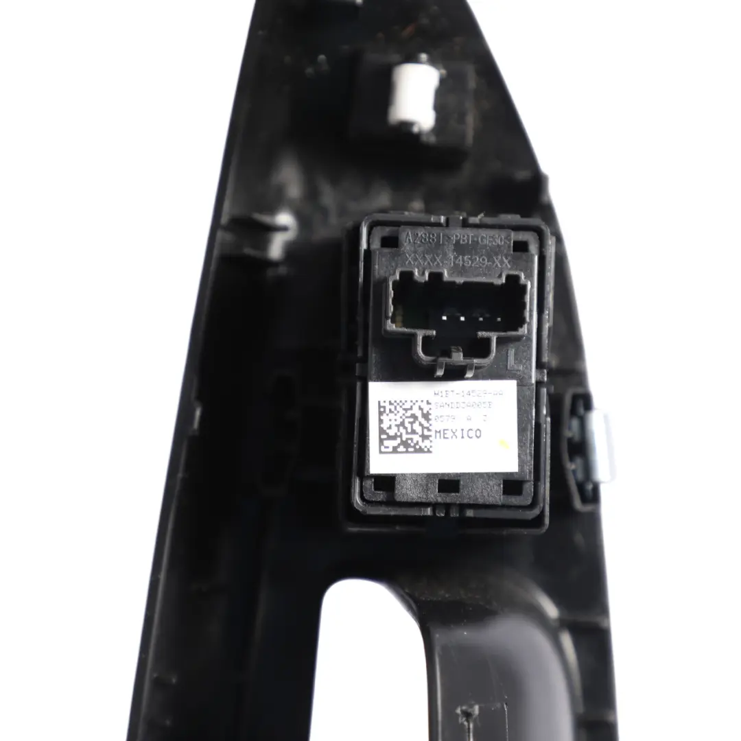 Ford Fiesta Mk8 Window Lifter Switch Trim Cover Front Left N/S - SKU RHD-H1BB-A240A41-AKW - Part number H1BB-A240A41-AKW