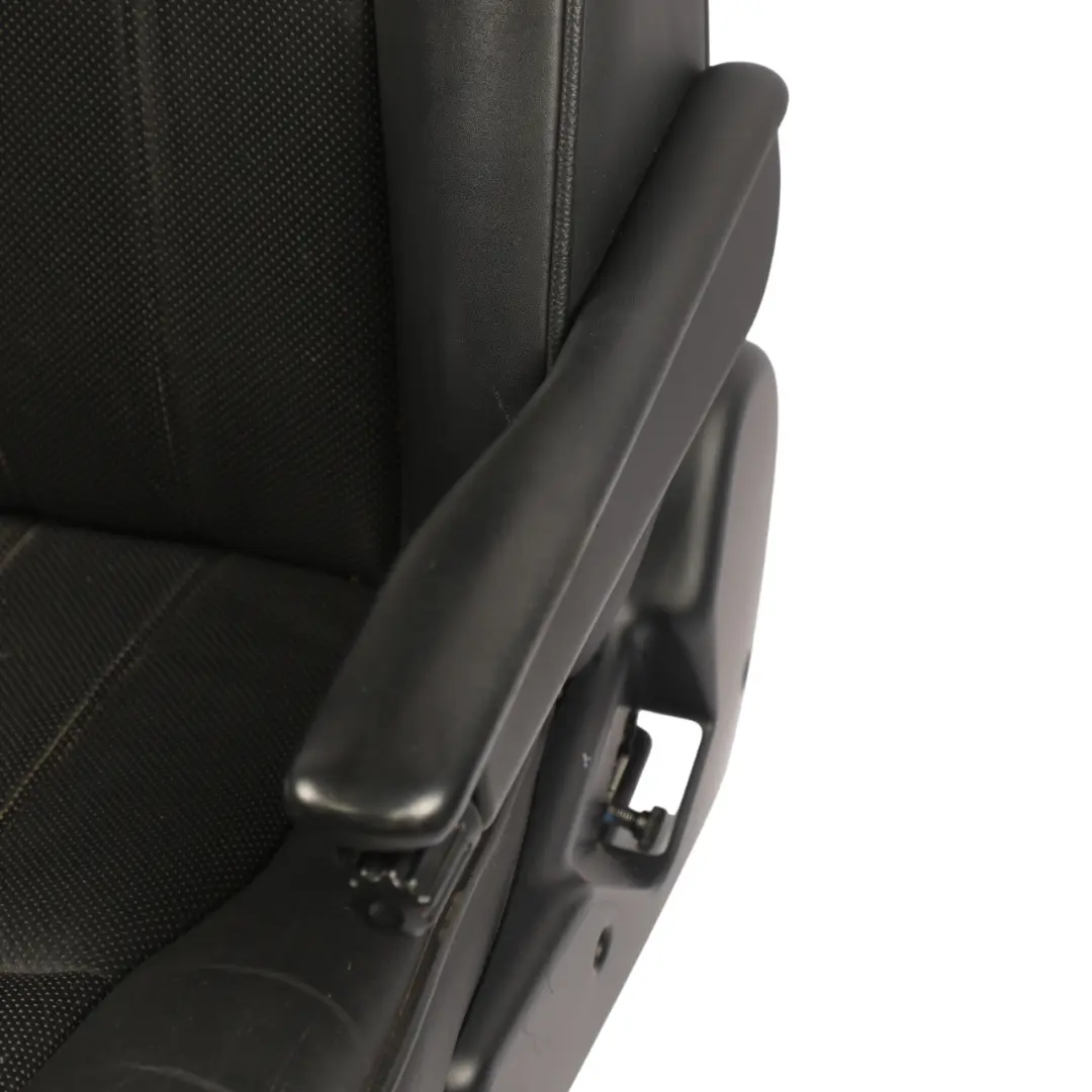 Range Rover Vogue L322 Front Seat Memory Electric Heated Right O/S Black Leather - SKU RHD-HBA501580PVA - Part number HBA501580PVA