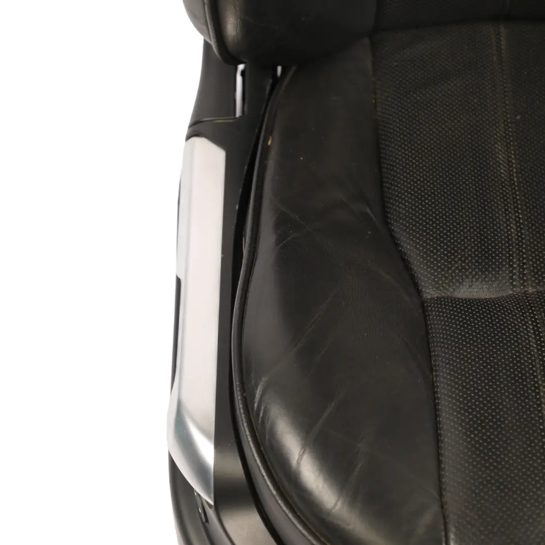 Range Rover Vogue L322 Front Seat Memory Electric Heated Right O/S Black Leather - SKU RHD-HBA501580PVA - Part number HBA501580PVA