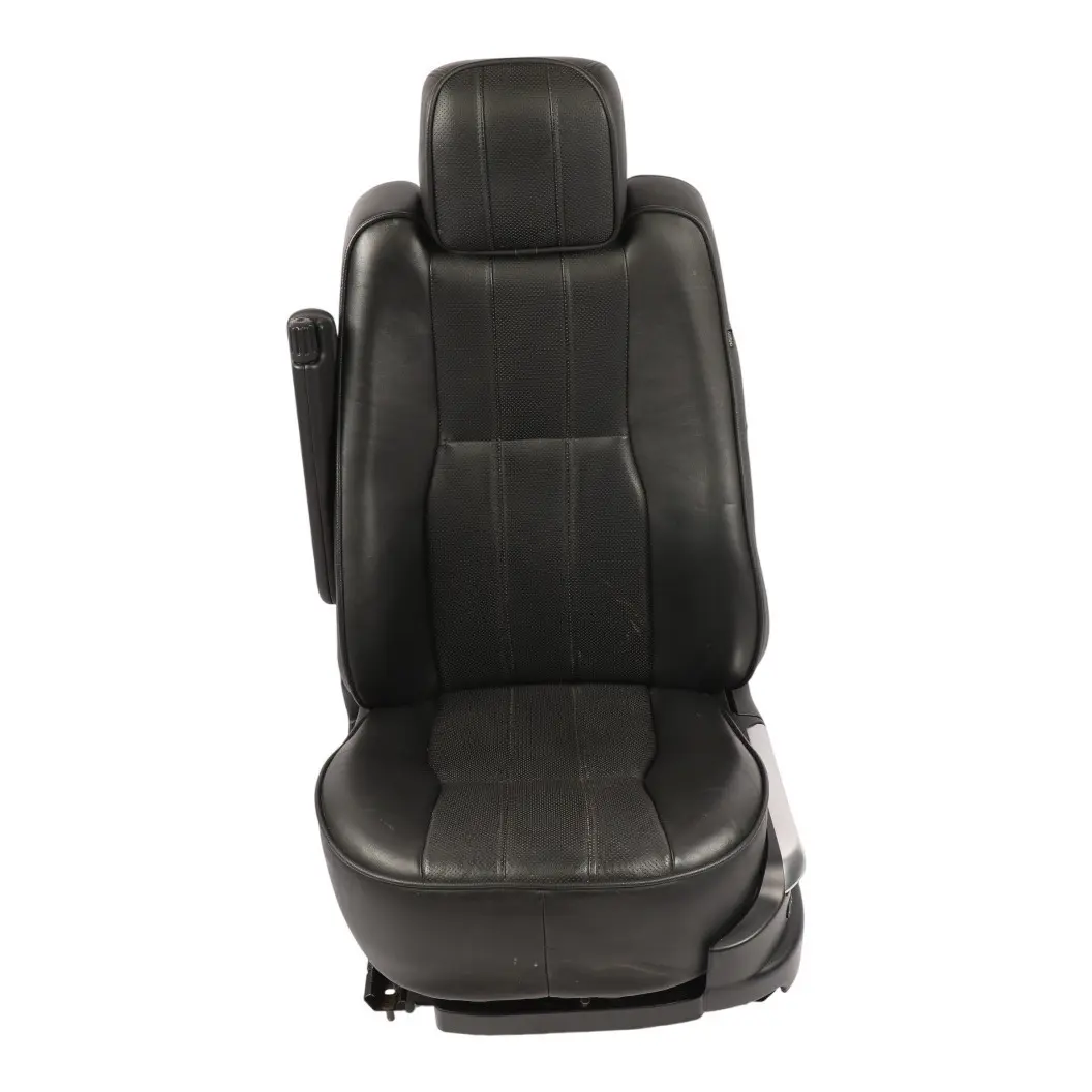 Range Rover Vogue L322 Front Seat Electric Heated Left N/S Black Leather