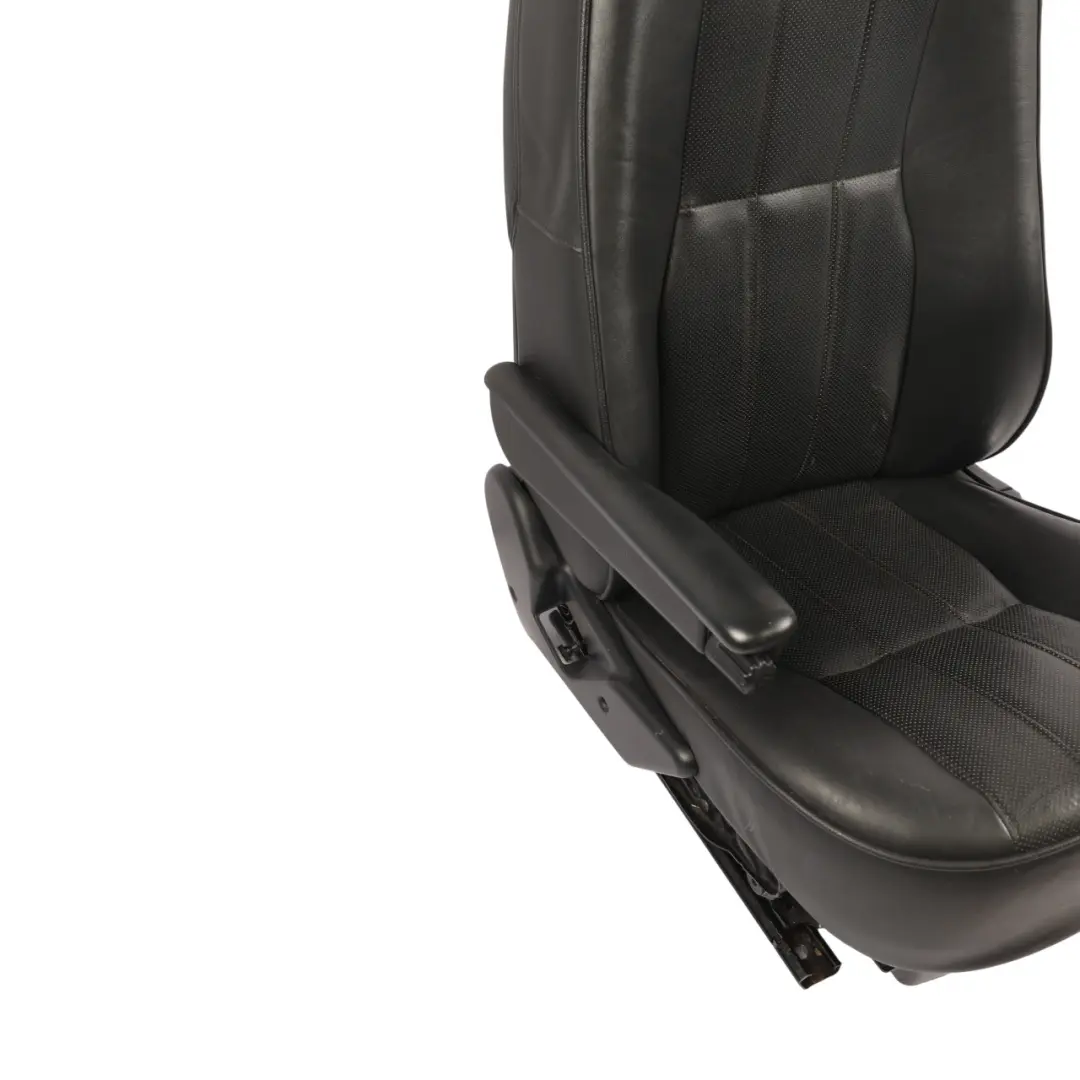 Range Rover Vogue L322 Front Seat Electric Heated Left N/S Black Leather - SKU RHD-HBA501590PVA - Part number HBA501590PVA