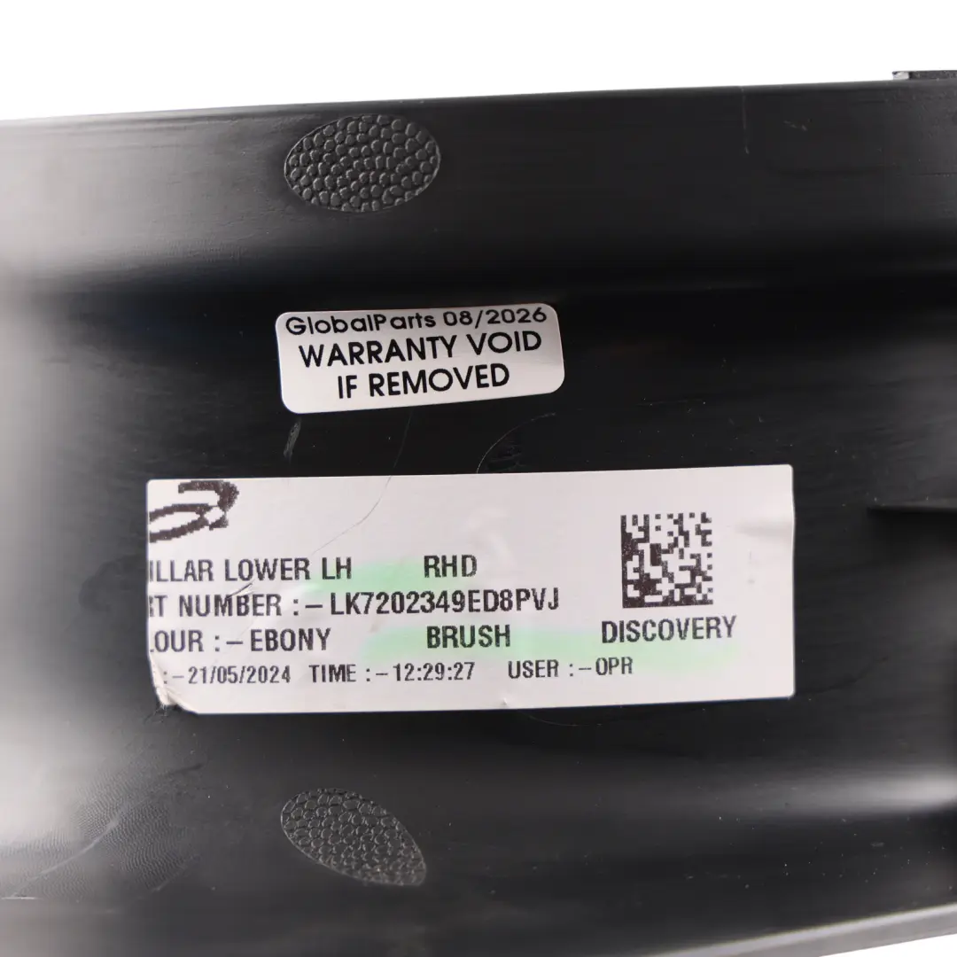 Land Rover Discovery Sport L550 Door Sill Trim Front Right O/S - SKU RHD-LK72-02349-ED8PVJ - Part number LK72-02349-ED8PVJ