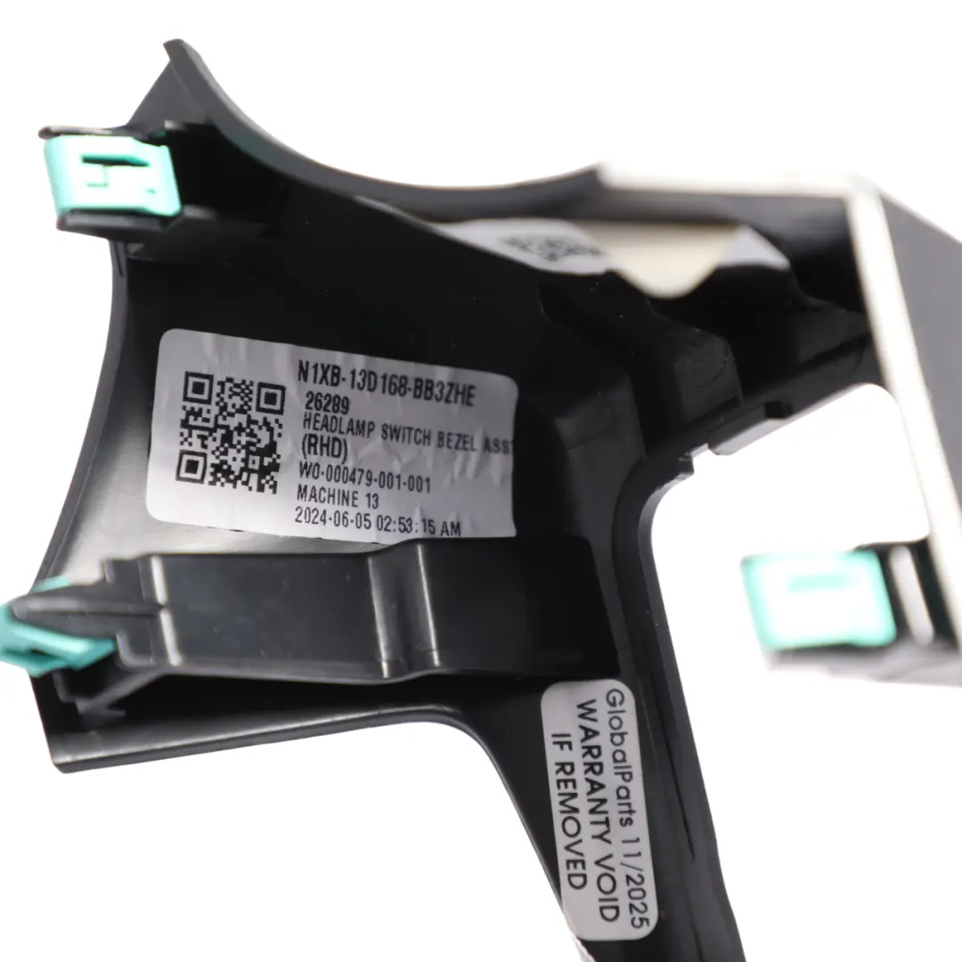 Volkswagen Amarok Mk2 Headlight Switch Bezel Cover Trim - SKU RHD-N1XB-13D168-BB - Part number N1XB-13D168-BB