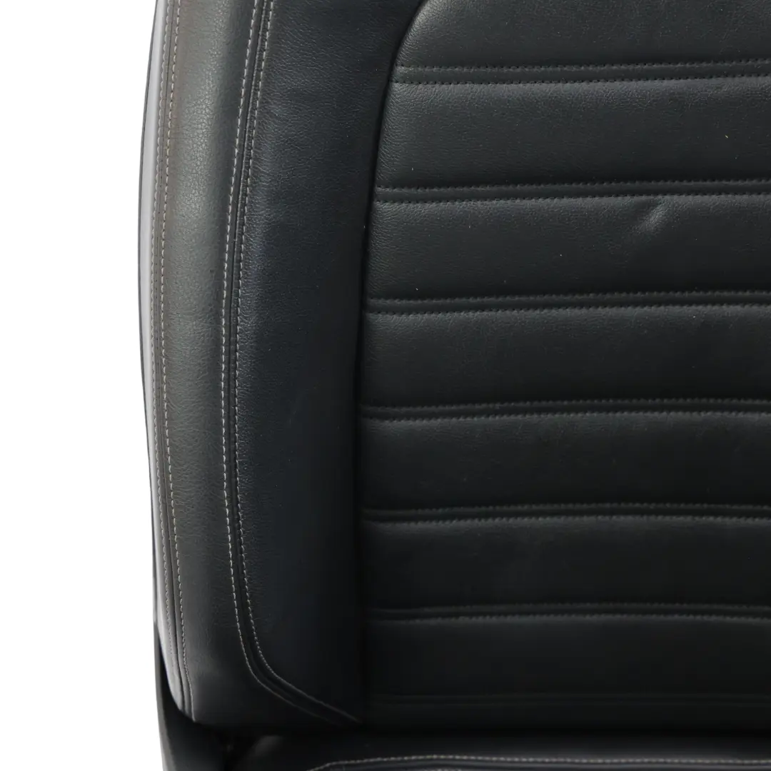 Volkswagen Scirocco Mk3 Black Leather Heated Seat Set Front Rear Seats R-Line - SKU VW-SCIROCCO-MK3-SEATS-SET-LEATHER - Part number VW-SCIROCCO-MK3-SEATS-SET-LEATHER