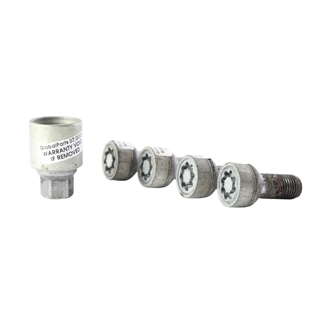 Set Dadi Bulloni Antifurto per Volkswagen Golf Mk7 Passat B6 con numero di parte WHT001814B Volkswagen Golf Mk7 Passat B6 Set Dadi Bulloni Antifurto - SKU WHT001814B - Numero di parte WHT001814B