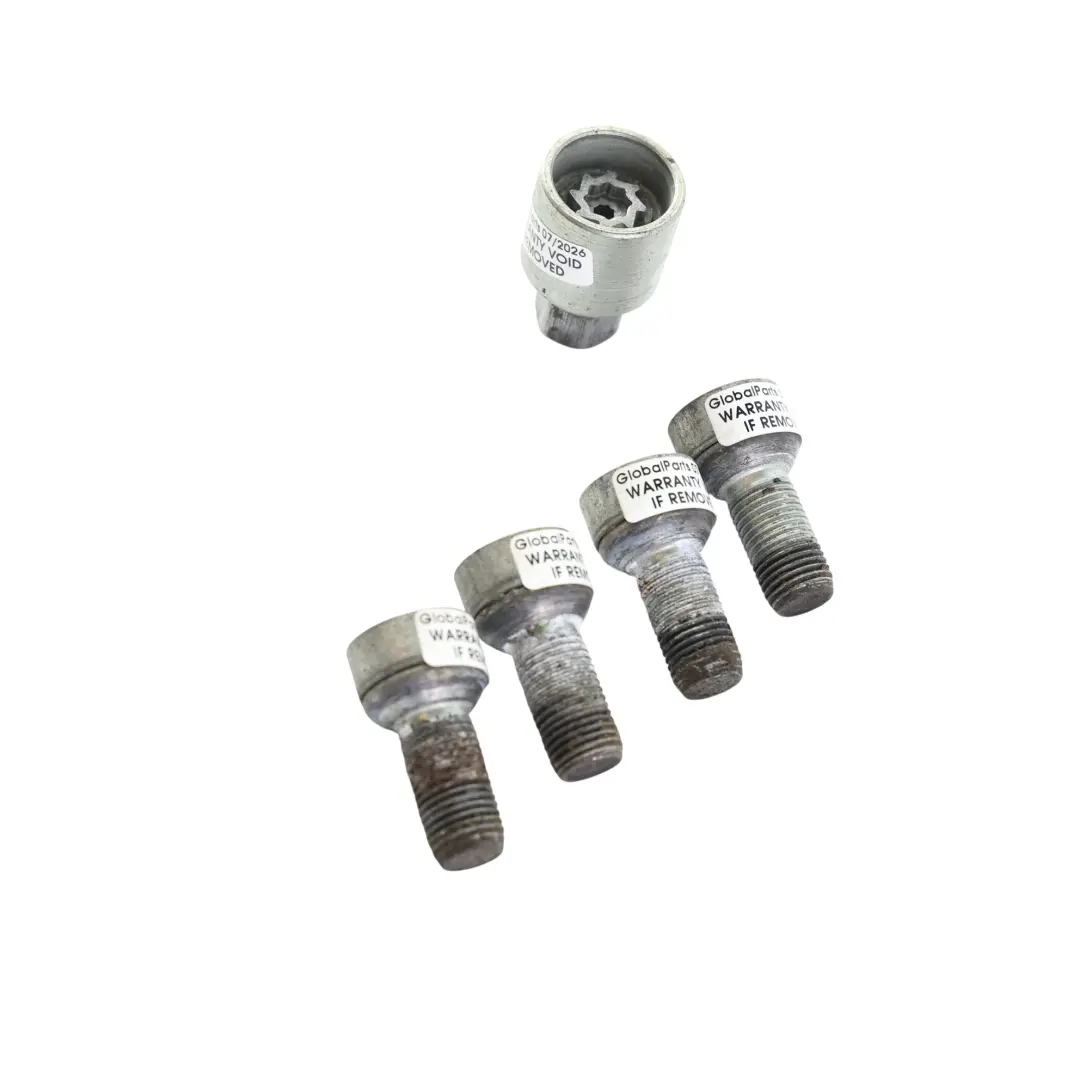 Volkswagen Golf Mk7 Passat B6 Set Dadi Bulloni Antifurto - SKU WHT001814B - Numero di parte WHT001814B