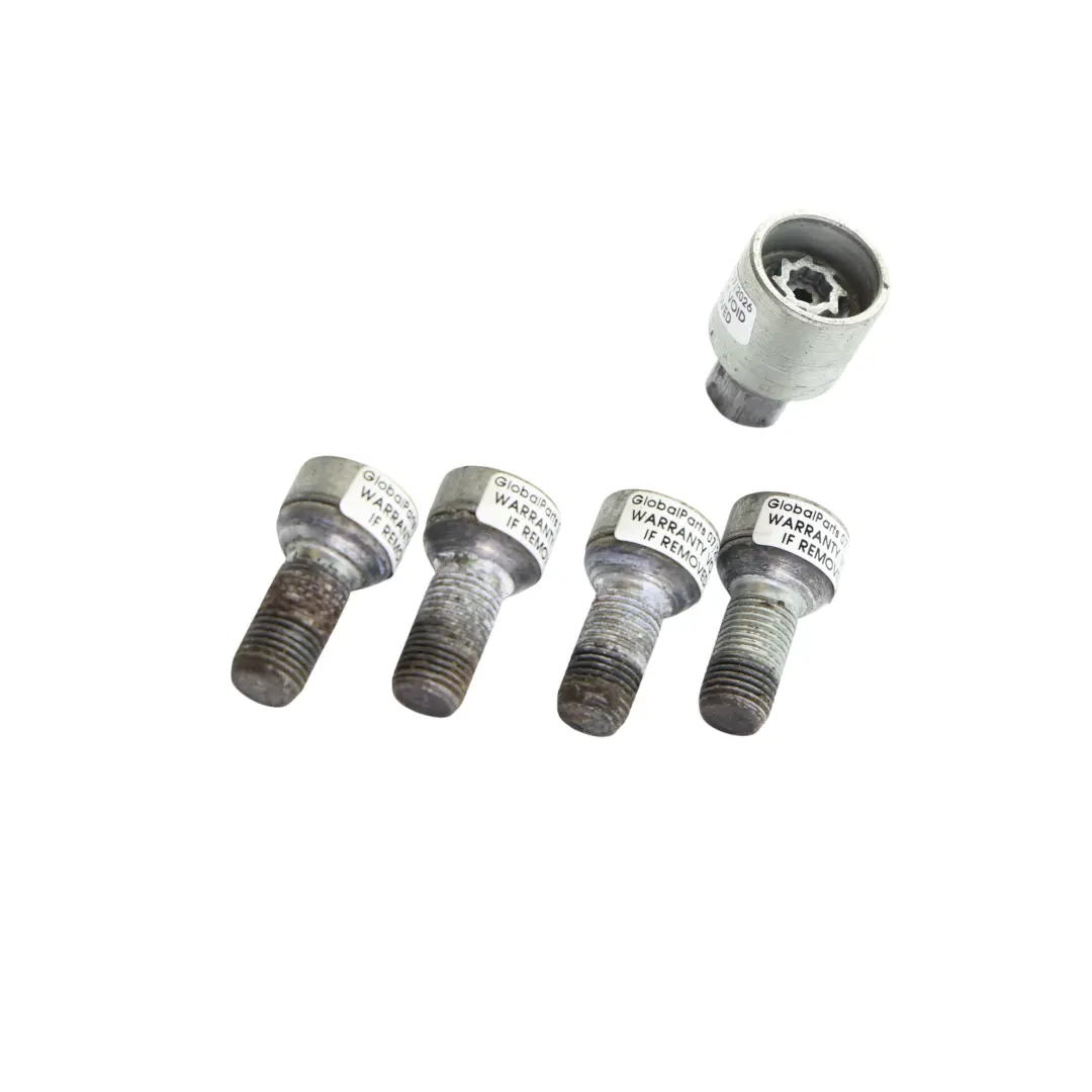 Volkswagen Golf Mk7 Passat B6 Set Dadi Bulloni Antifurto - SKU WHT001814B - Numero di parte WHT001814B