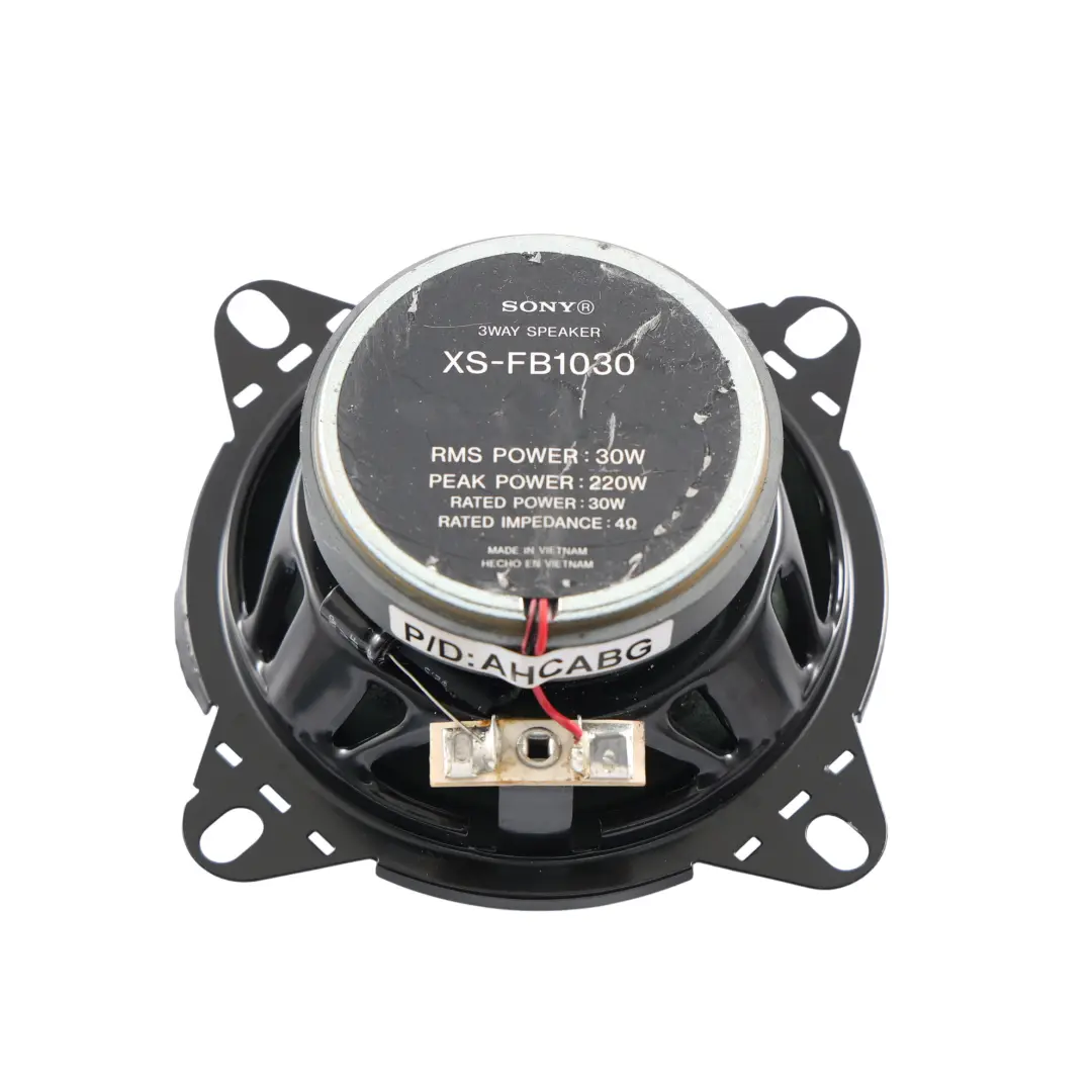 Inny Haut-Parleur 3 Voies Sony 4 pour à propos du numéro de pièce XS-FB1030 Inny Haut-Parleur 3 Voies Sony 4 - SKU XS-FB1030 - Numéro de pièce XS-FB1030