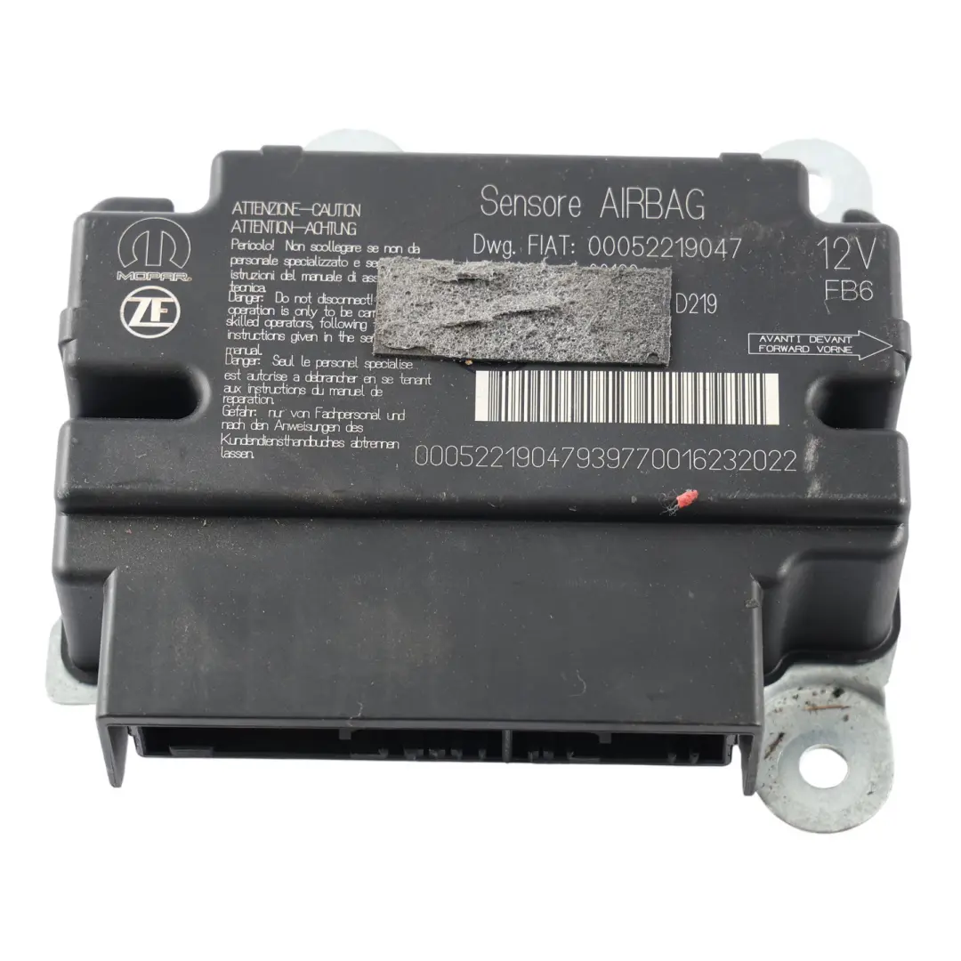 Fiat Ducato Air Module Control Unit ECU - SKU 00052219047 - Part number 00052219047
