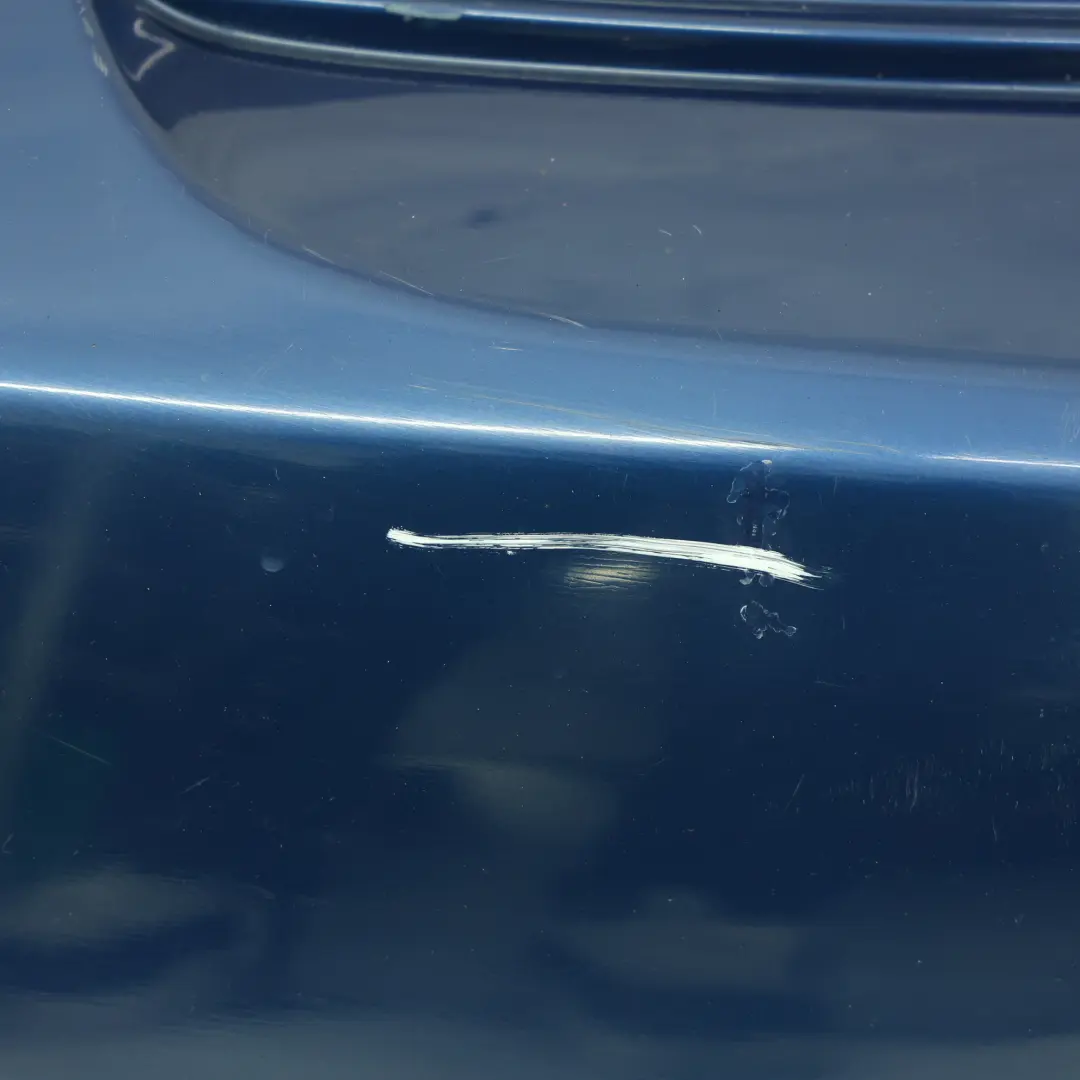 Mini R53 Cooper S Rear Bumper Trim Panel Cover Covering Indi Blue Metallic - 862 - SKU 0029957-IB - Part number 0029957