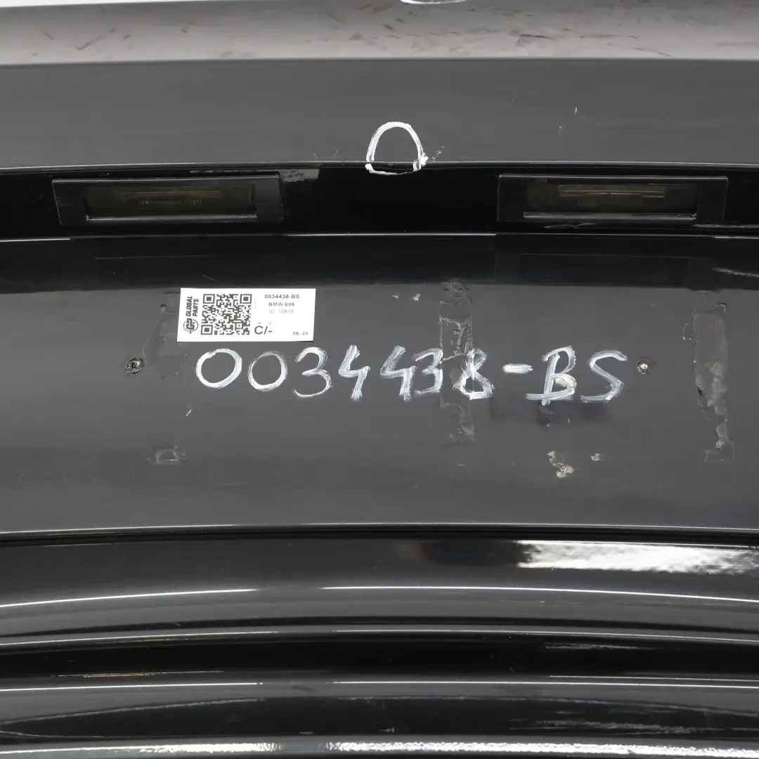 BMW Z4 E85 Convertible Rear Bumper PDC Trim Panel Black Sapphire Metallic - 475 - SKU 0034438-BS - Part number 0034438