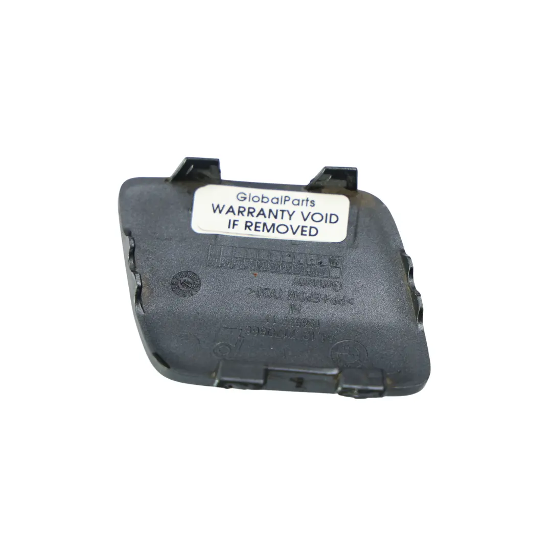 Bumper Flap BMW E82 E88 Towing Eye Cover Mineral Grau B39 to Rear with Part number 0036626 Rear Bumper Flap BMW E82 E88 Towing Eye Cover Mineral Grau B39 - SKU 0036626-MG - Part number 0036626