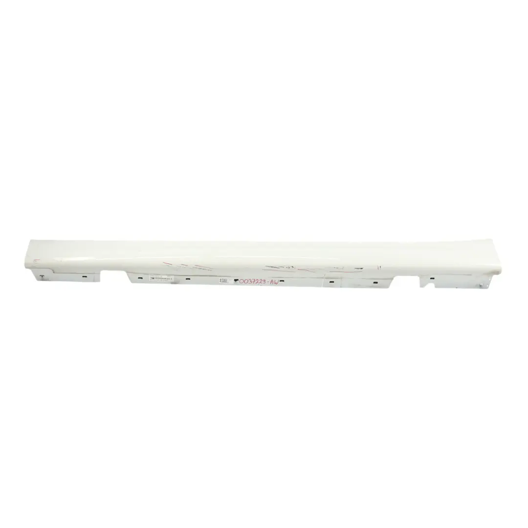 Sill Strip Side Skirt Left N/S Alpinweiss White 3 - 300 to BMW 3 E90 LCI M Sport with Part number 0037229 BMW 3 E90 LCI M Sport Sill Strip Side Skirt Left N/S Alpinweiss White 3 - 300 - SKU 0037229-AW - Part number 0037229