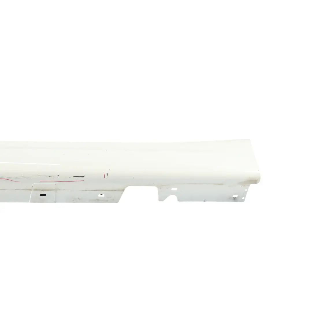 BMW 3 E90 LCI M Sport Sill Strip Side Skirt Left N/S Alpinweiss White 3 - 300 - SKU 0037229-AW - Part number 0037229