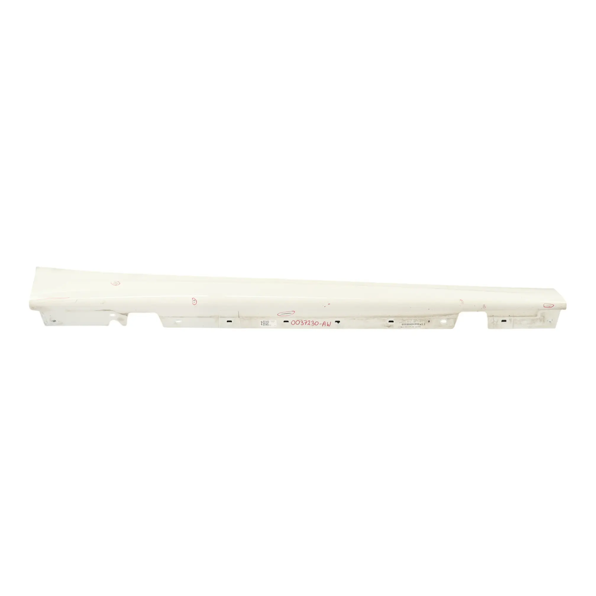 BMW E90 LCI M Sport Sill Strip Side Skirt Right O/S Alpinweiss 3 White - 300