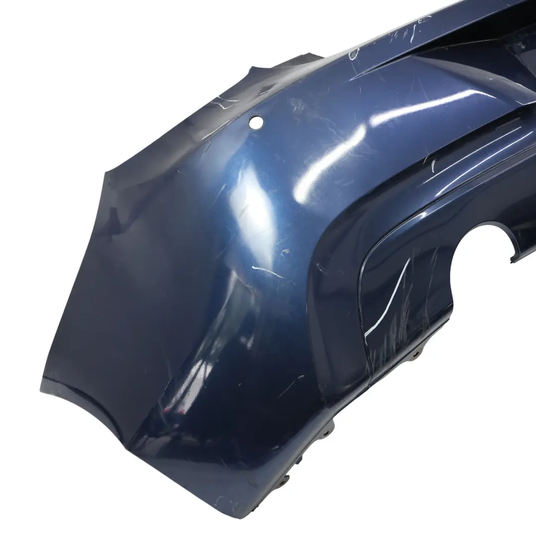 Rear Bumper BMW F20 F21 Trim Panel Cover PDC Tiefseeblau Blue Metallic - A76 - SKU 0038877-DSB - Part number 0038877