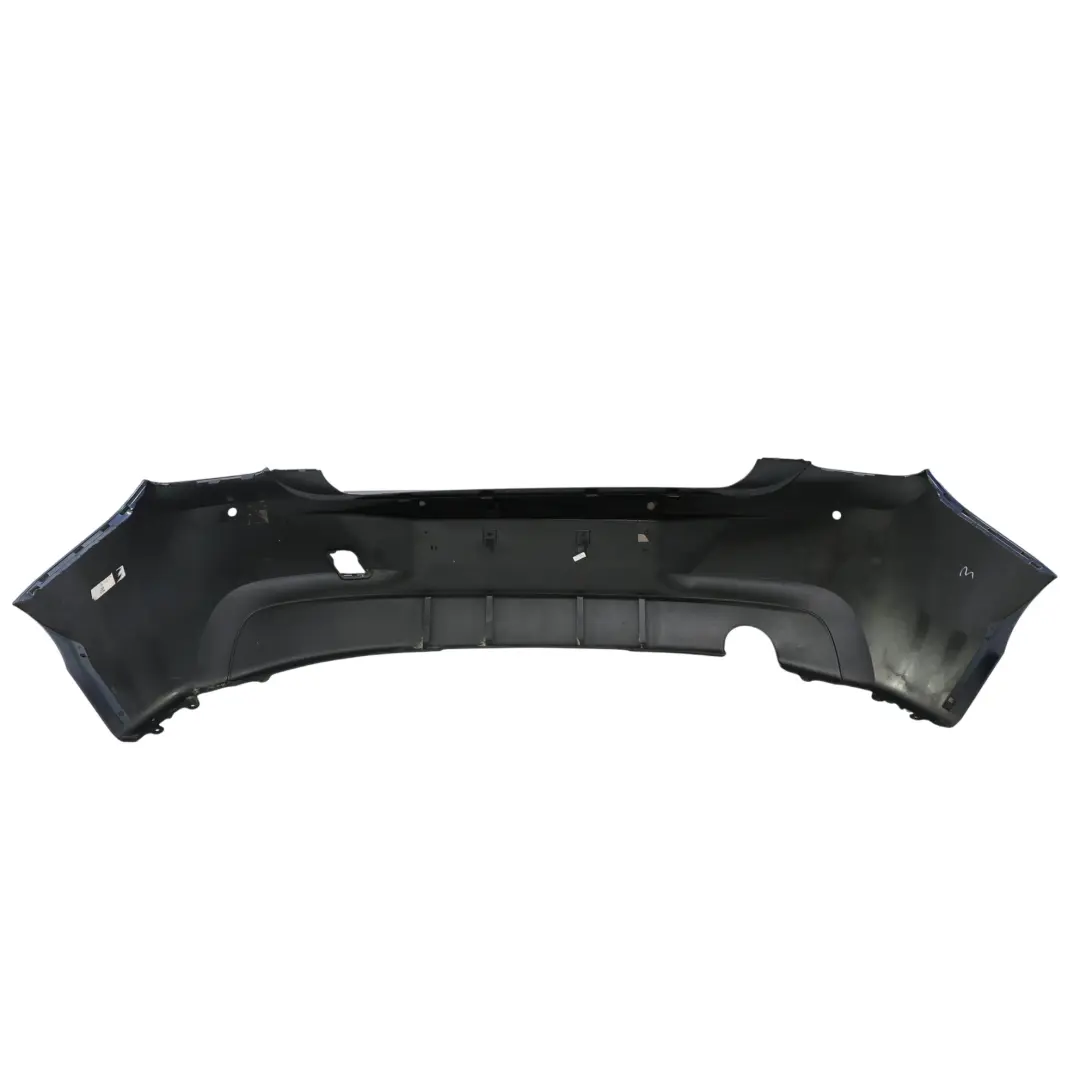 Bumper BMW F20 F21 Trim Panel Cover PDC Tiefseeblau Blue Metallic - A76 to Rear with Part number 0038877 Rear Bumper BMW F20 F21 Trim Panel Cover PDC Tiefseeblau Blue Metallic - A76 - SKU 0038877-DSB - Part number 0038877
