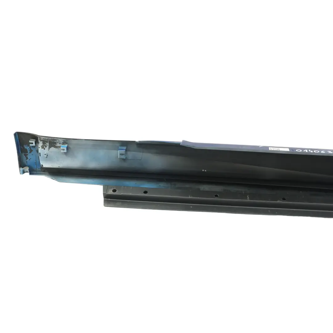 BMW Mini R50 R53 JCW Aerokit Schwellerleiste Schweller Links Indi Blue Blau - SKU 0140630-IB - Teilenummer 0140630