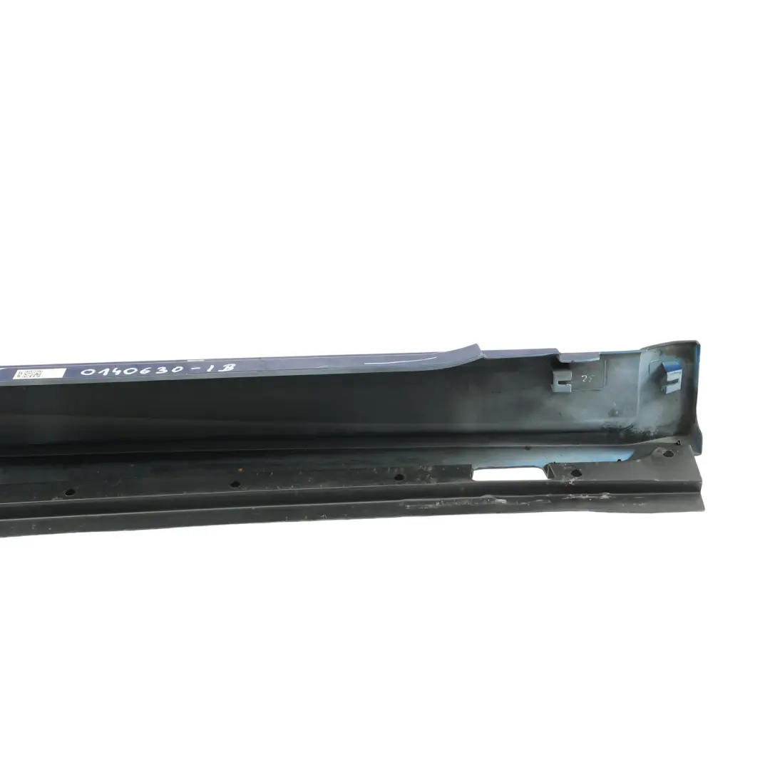 BMW Mini R50 R53 JCW Aerokit Schwellerleiste Schweller Links Indi Blue Blau - SKU 0140630-IB - Teilenummer 0140630