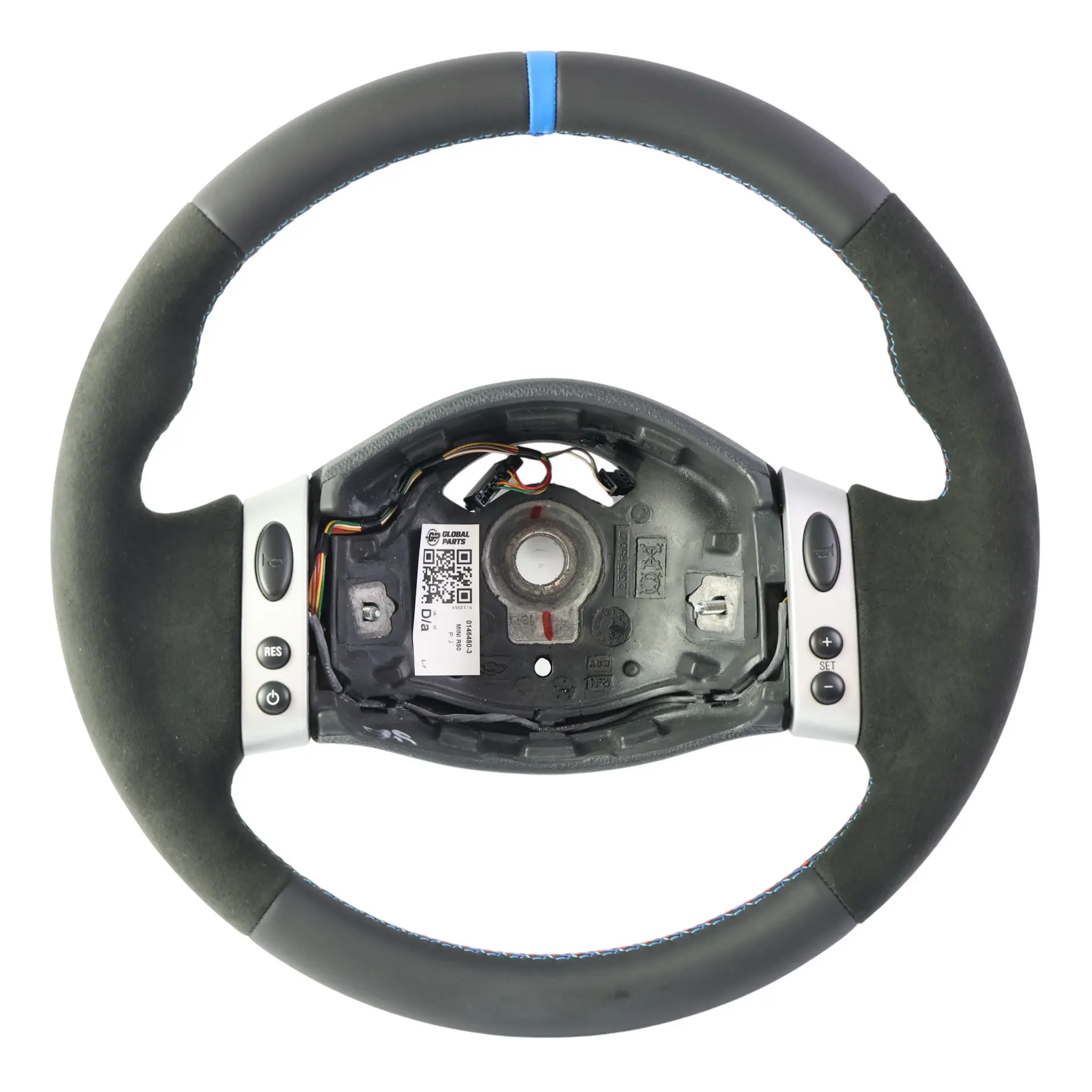 Mini Cooper R50 NEW Black Leather / Alcantara Sport Steering Wheel Multifunction