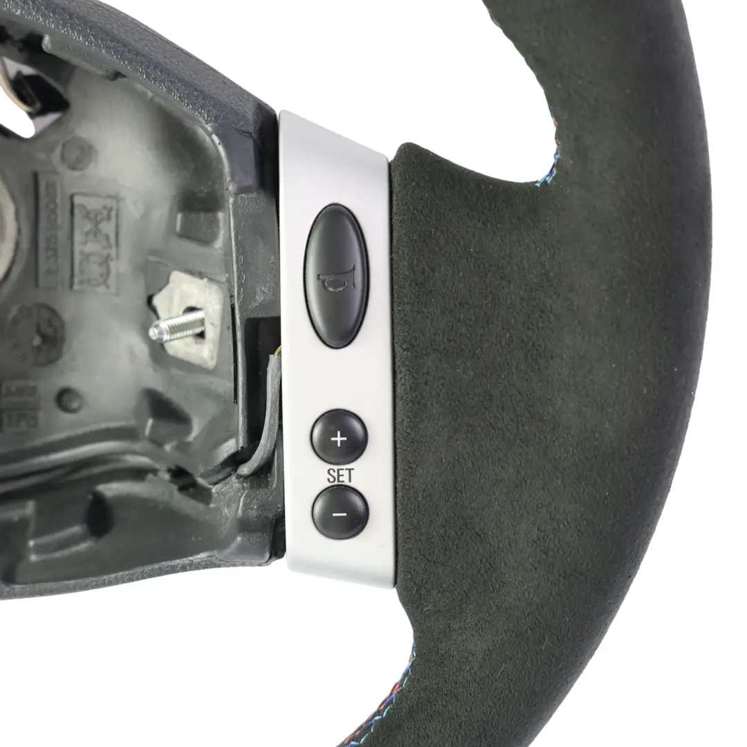 Leather / Alcantara Sport Steering Wheel Multifunction to Mini Cooper R50 NEW Black with Part number 0146480 Mini Cooper R50 NEW Black Leather / Alcantara Sport Steering Wheel Multifunction - SKU 0146480-3 - Part number 0146480