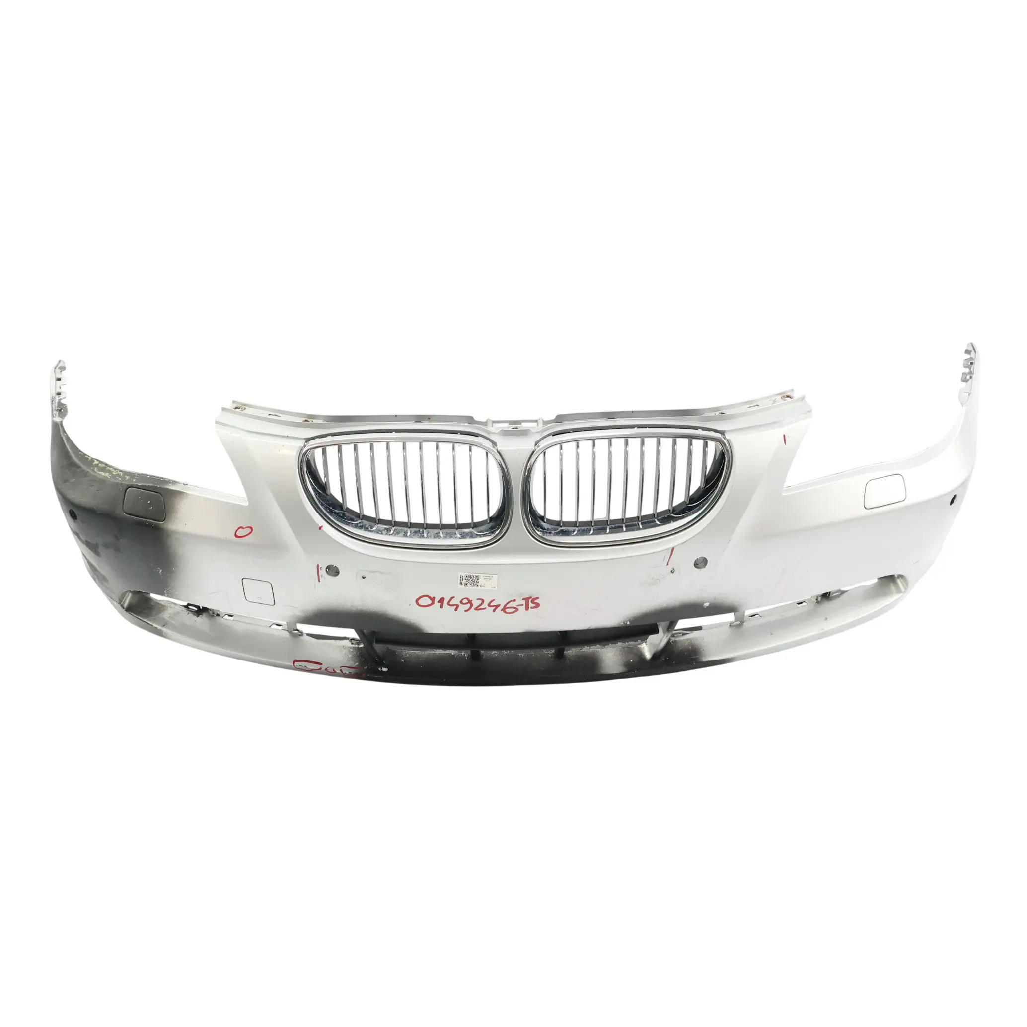 BMW E60 E61 Front Bumper Trim Panel Titansilber Titan Silver Metallic - 354