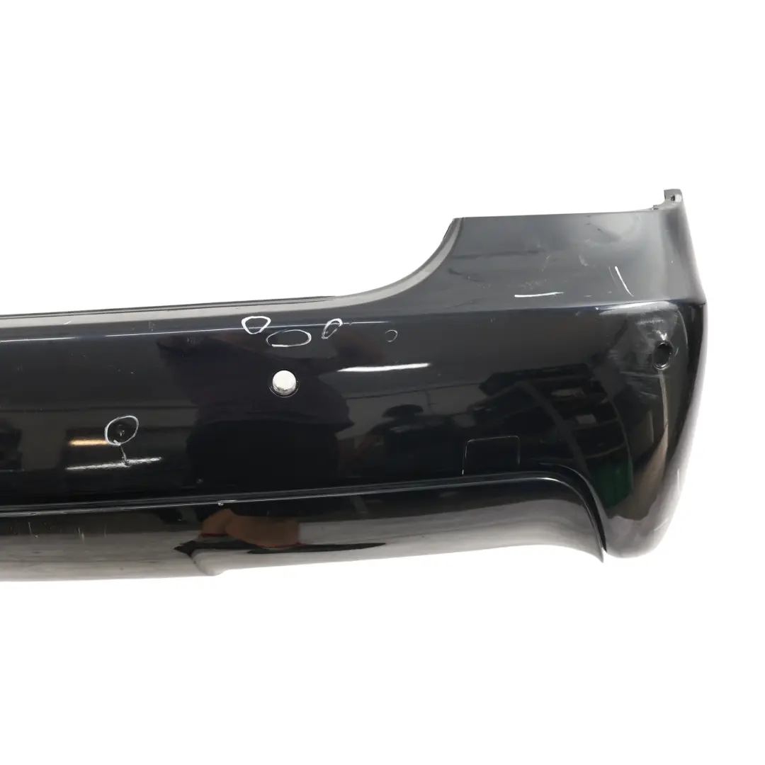 BMW 5 E60 M Sport Paket Stossfänger Hinten Carbonschwarz Carbon Black 416 - SKU 0394707-CAR - Teilenummer 0394707
