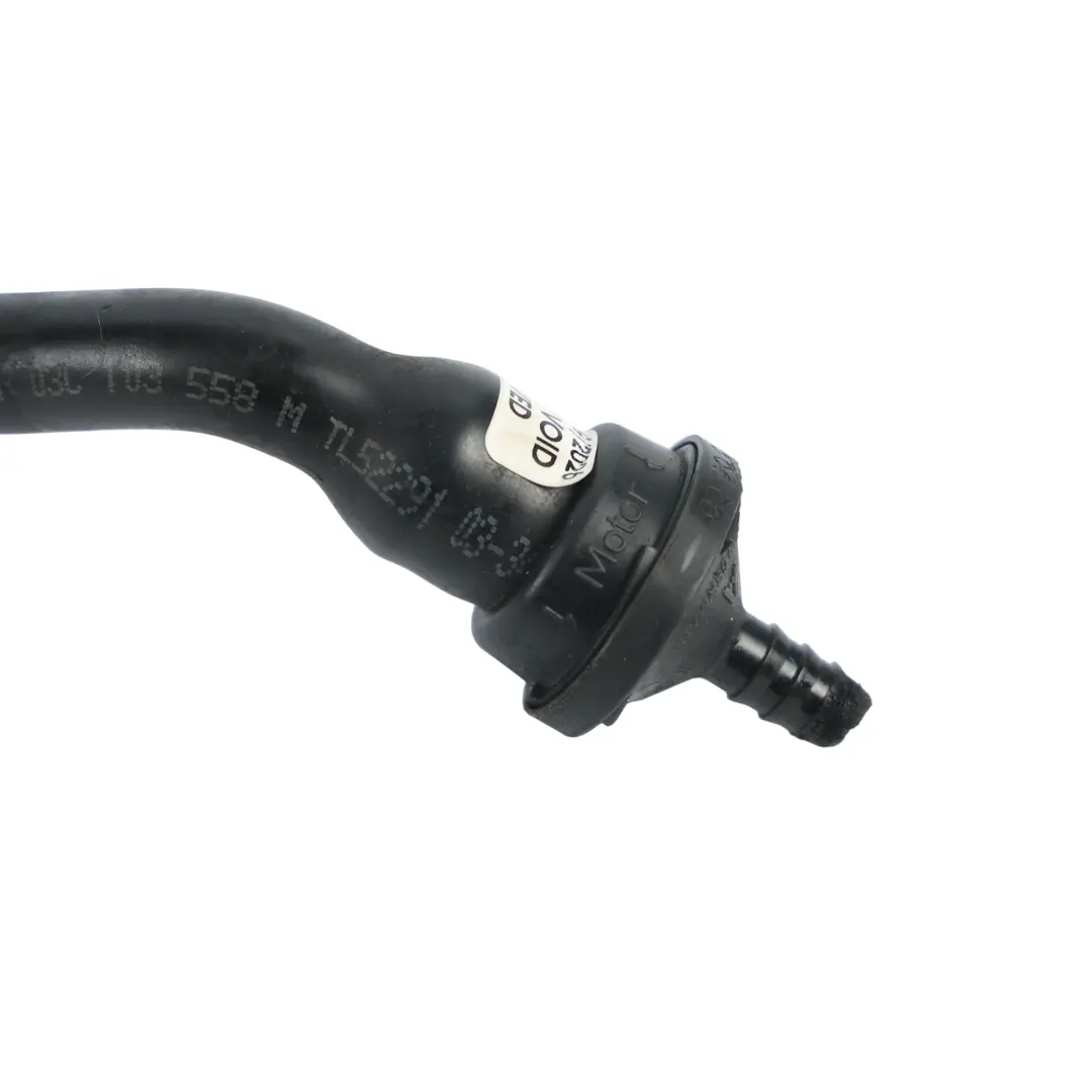 Tubo Linea Sfiato Vuoto 1.4 TFSI per Audi A3 8P con numero di parte 03C103558M Audi A3 8P Tubo Linea Sfiato Vuoto 1.4 TFSI - SKU 03C103558M-1 - Numero di parte 03C103558M