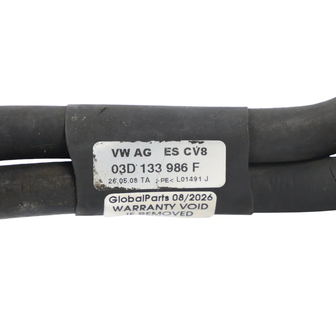 Volkswagen Polo Mk4 Fuel Injector Rail Pipe Hose Line 1.2 Petrol BBM - SKU 03D133986F - Part number 03D133986F