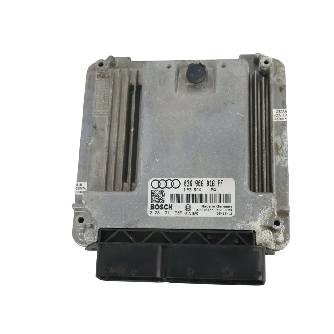 Audi A3 8P 1.8 TFSI CDAA 160HP Module Moteur ECU Automatique - SKU 03G906016FF - Numéro de pièce 03G906016FF